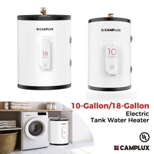 CAMPLUX Electric Tank Water Heater 10/18 Gal Boost Unit Hot Water Supply System