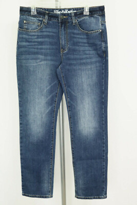 Flag & Anthem Men's 31x32 (Actual 32x31) Blue Nashville Straight Leg Denim Jeans