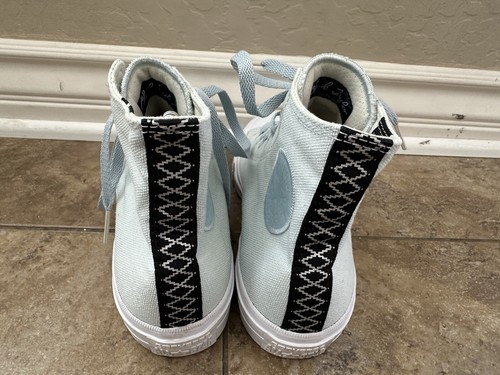 Converse Chuck Taylor Hi All Star Sneaker Blue Sz 9 - Picture 7 of 8