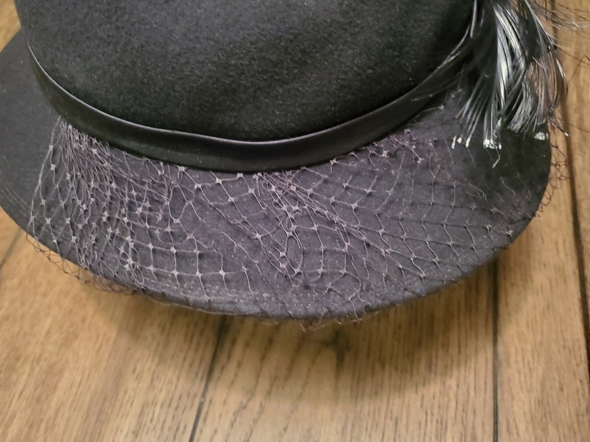 Vintage Bellini New York Excello 100% Wool Hat Womans 100% WOOL Excello; Bellini New York Bucket/Bouler  main image 2