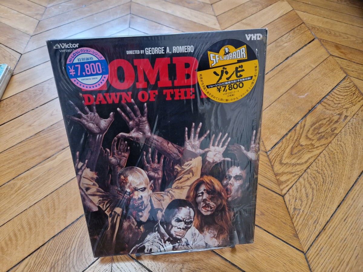 Zombie - Dawn of the Dead (1978) [VHP39013~4] VHD No Laserdisc