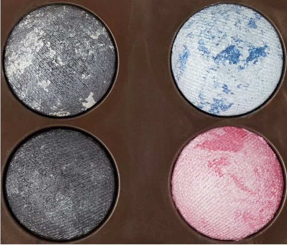 Prestige Skin loving minerals Baked Eyeshadow quad 01 gemma - Image 2 of 4