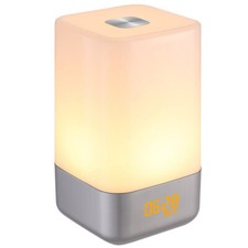 Wake Up Light with Alarm Touch Control Colorful Rechargeable Sunrise Night Light