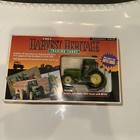 Ertl John Deere 7800 Tractor 1/64 Toy & 1994 Harvest Heritage Trading Cards Set