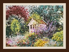 THE SUMMER HOUSE -  ORIGINAL PAINTING