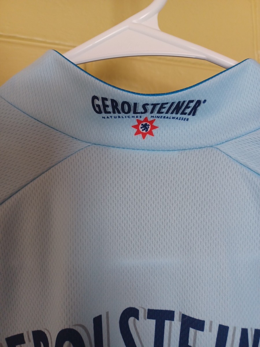 Maillot de cyclisme vintage Nalini 2004 05 Gerolsteiner 7 fabriqué en