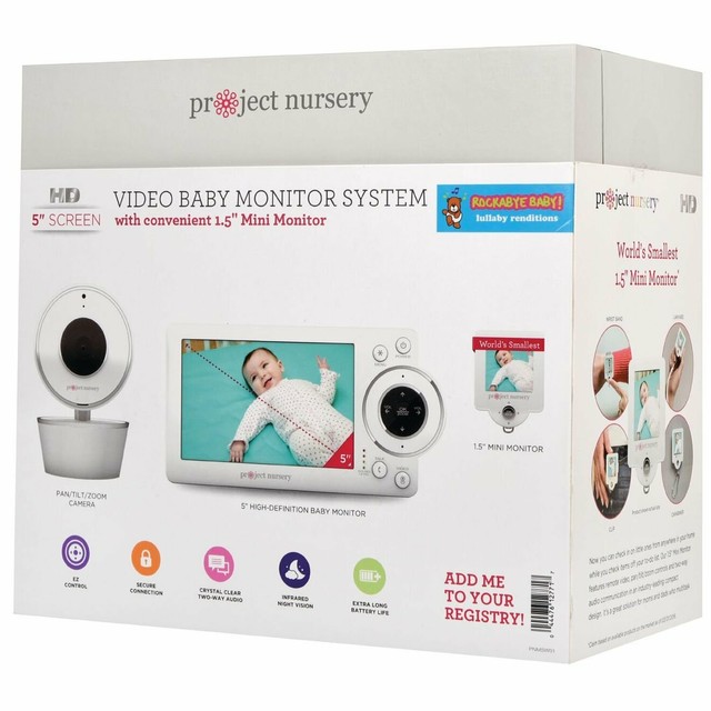 project nursery video baby monitor