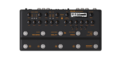 NuX Trident NME-5 Guitar Amp Modeler + Effects Processor Pedal. B