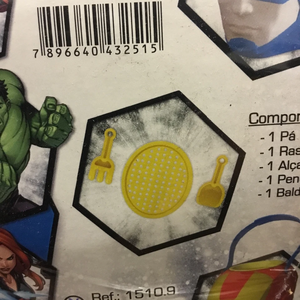 Juego de juguetes de arena de playa para niños Marvel Iron Man Foto 4 de 4