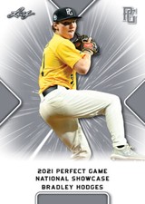 10-Count Lot Bradley Hodges 2021 Leaf Perfect Game NIKE All-American Rookies