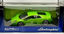 1:18 Lamborghini Murcielago -- Metallic Green -- AUTOart 74514