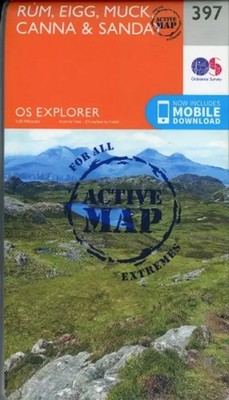 Rum, Eigg, Muck, Canna and Sanday | Ordnance Survey | Englisch | (Land-)Karte