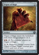 Trigon of Rage~216/249~MP~Scars of Mirrodin~MTG