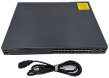 Cisco Catalyst 2960X-24PS-L 24-Port Gigabit PoE+ SFP Managed Switch