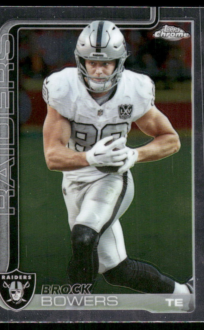 2025 Topps Chrome #178 Brock Bowers - FB