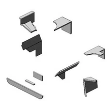 A-CKT300E-AI Cab Upholstery Kit, Black