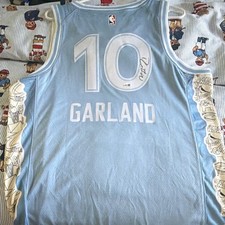 Darius Garland Signed Cleveland Cavaliers #10 "The Land" Basketball Jersey