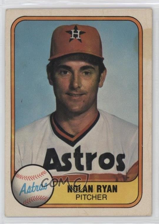 1981 Fleer Nolan Ryan #57 HOF 1ht3