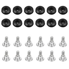 12 Pack 3.5 Inch HDD Screws Hard Disk Drive Shockproof Hard Drive Screws and Sho