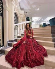 WEDDING PARTY WEAR PAKISTANI INDIAN STYLE BRIDAL LEHENGA CHOLI ETHNIC BOLLYWOOD