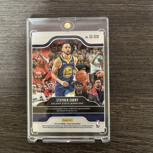 2019 Panini Sensational Prizm Stephen Curry Golden State Warriors Patch #SS-SCU - Picture 24 of 24
