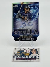 2025 Topps Chrome Cosmic Mariners Julio Rodriguez Stella Nova Autograph SNA-JR