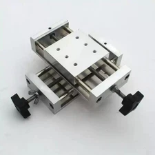 Precision Micro-Adjustment Cross Hand-Crank Slide Manual Translation Table Drill