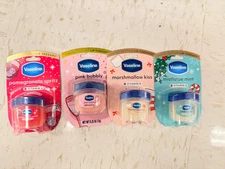 Vaseline Lip Therapy Holiday Limited Edition Lip Balm 0.25oz - Pack of 4