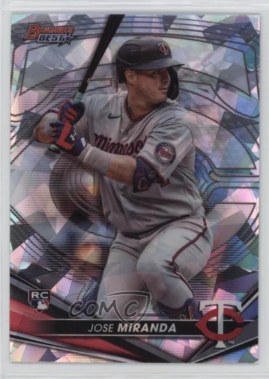 2022 Bowman's Best Atomic Refractor Jose Miranda #59 1d0h