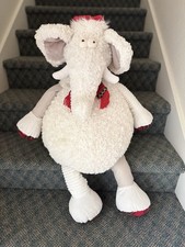 bumblebella Elephant by jill martin oversized plush 26” christmas animal QVC