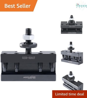 BXA Boring Facing Holder 3/4in Steel Quick Change for Lathe 10-15in