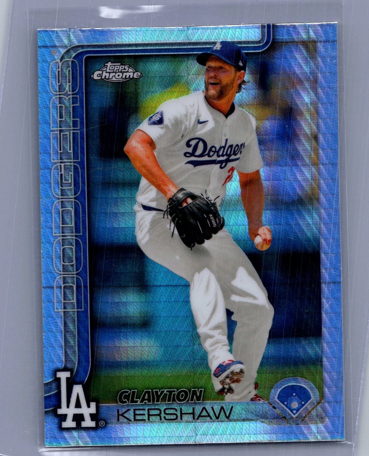 2025 Topps Chrome - Clayton Kershaw #88 Prism Refractor