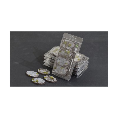 Gamers Grass Finished Bases Temple Bases - Oval 60mm Pack New