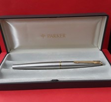 Parker 45 Flighter GT F&uuml;ller / F&uuml;llfederhalter &mdash; Made in UK 1993 &mdash; OVP.