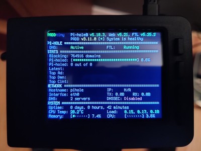 Raspberry Pi 2 Model B (1GB) with 2.8'' Touch Screen, case, 64GB SD card