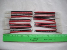Lot of 12 Female Connector 14 AWG Cables Wires, RC R/C Plane Airplane Car Boat