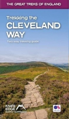 Trekking the Cleveland Way: Two-way guidebook with OS 1:25k maps: 20 different