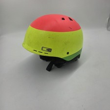 Smith Holt Jr. Ski Snowboard Skate Helmet Neon Blitz Yellow Size Y/M 56-58 cm