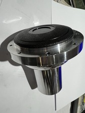 Jaguar E Type , Mk2-10 420g Etc Steering Wheel Boss - Polished Alloy  With Lid