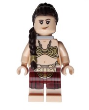 Nuevo LEGO Star Wars Minifigura Princesa Leia Esclava Conjunto sw1389 Desde 75397