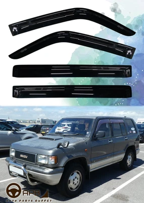 For Isuzu Trooper 1991-2002 Deflector Window Visors Guard Vent Weather Shield - Bild 1 von 4