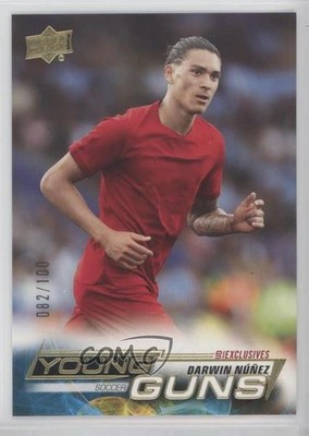 2023 Goodwin Champions Upper Deck Young Guns Exclusives 82/100 Darwin Nunez 0r35