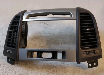 07-12 Hyundai Santa Fe Stereo Radio Center Dash Frame Trim Bezel 94520-2B000 OEM