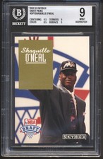 1992 SkyBox Basketball DRAFT PICKS Shaquille O'Neal ROOKIE #DP1 BGS 9 MAGIC HOF