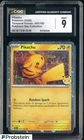 2026 Pokemon TEF EN Pokemon Day Collection #051 Pikachu CGC 9 MINT