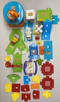 VTECH GO GO SMART WHEELS Air Port, Launcher, Fuel Station, Airplane & 25+ Pieces