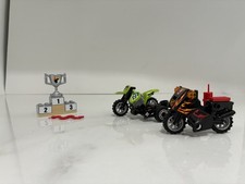 Lego 8896 World Racers SNAKE CANYON Motorcycle/Dirt Bikes no minifigure