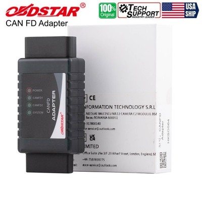 OBDSTAR CAN FD Adapter for P50/ X300 DP Plus/X300 PRO4/ Key Master DP/Odo Master