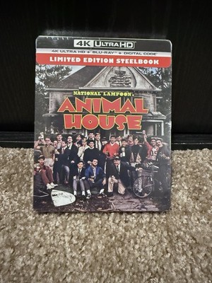 National Lampoon's Animal House [4K Ultra HD+Blu-ray+Digit][Steelbook] BRAND NEW