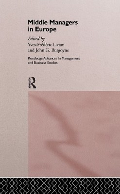 Middle Managers In Europe - 9781138995840